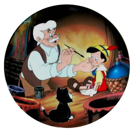  5)Geppetto, Movie:Pinocchio, Voice:Christian Rub, Memorable Song(s): "Little Wooden Head" Pros. sweet, good with kids Cons some might find him old fashoined