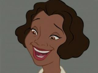  1) Eudora Movie:Princess and the Frog, Voice Oprah Winfrey Memorable Quote(s):"... the frog was transformed into a prince. They were married and lived happily ever after. The End." Pros; Beautiful, loving mother,smart, Cons: worry wart