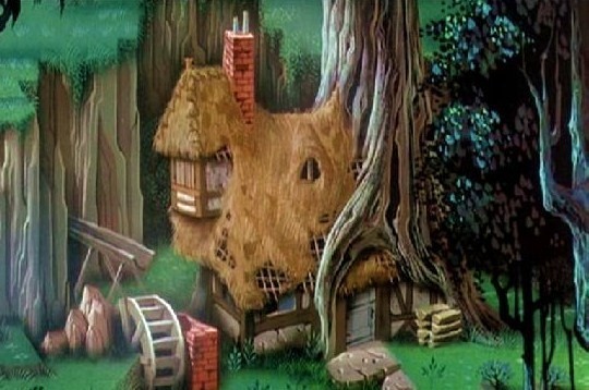 (The Woodcutter's cottage)