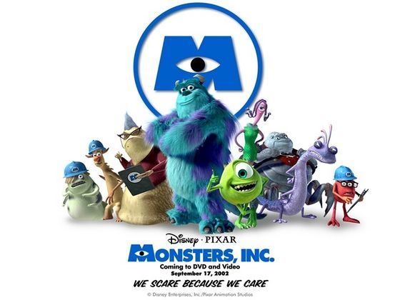  19. Monster Inc. The first of the 3 pixar films on the فہرست it is funny and a witty challenge for the characters.