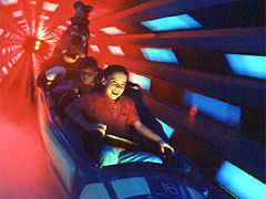  It's still the same old Space Mountain, not as good as in California.