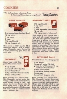 Betty Crocker's Bisquick Party Book, page 21