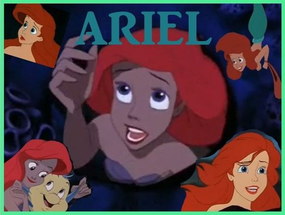  Ariel's that spunky mermaid princess wewe just can't help but love. She's a combination of adventurous and hopelessly romantic.