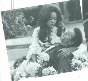  Harrison as Emerson in Beyond the Valley of the Dolls with co-star Marcia McBroom