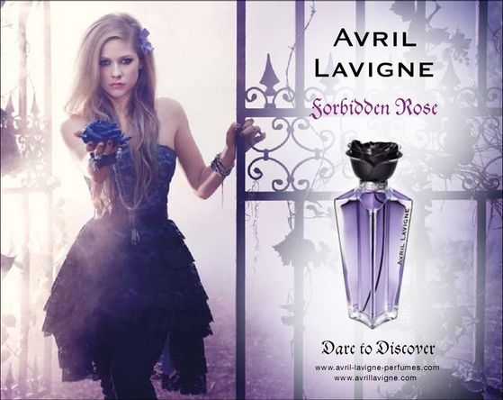 Avril Lavigne wild rose perfume