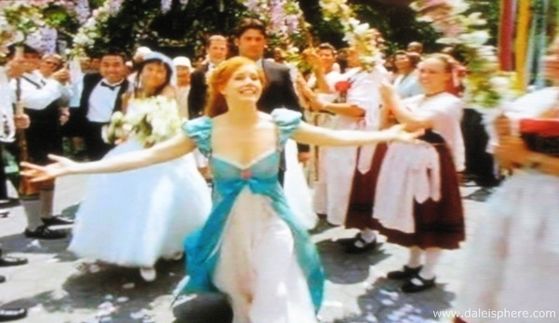 In the film, "That's How You Know" is performed by Amy Adams as Giselle. During their walk through Central Park, Giselle questions Robert's (Patrick Dempsey) view on love after finding out that he has been with his girlfriend, Nancy (Idina Menzel), for fi