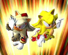  Super Sonic And Super Shadow