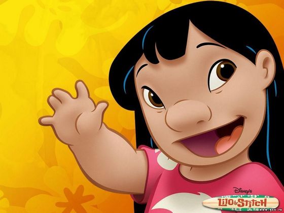  9.Lilo(Lilo and Stick) she's pretty I think she's prettier than her sister she reminds me of jasmim for that nose and Pocahontaas for the hair
