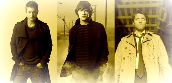  Sam, Dean, Castiel