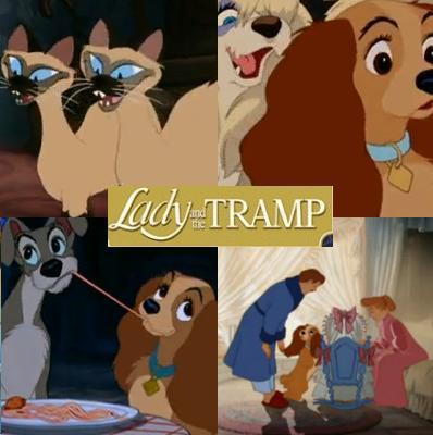  Shown here: The Siamese Cat Song, He's a Tramp, Bella Notte, La La Lu