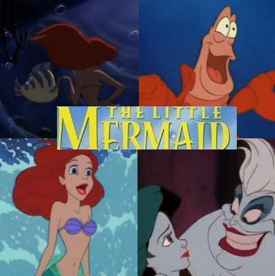  Shown here: Part of Your World, Under the Sea, Part of Your World (Reprise), Poor Unfortunate Souls