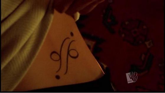  The Mark of Transference. It disappeared from Lana's back when Isobel's spirit left her.