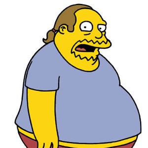  The Comic book guy from the Simpsons