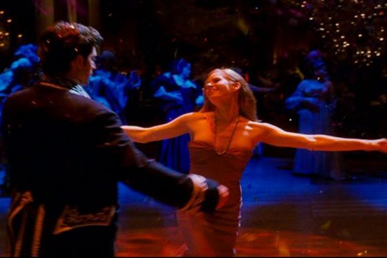  The ballroom scene was so enchanting
