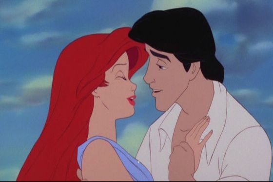  This one was so cute as Trition turned Ariel into a human.