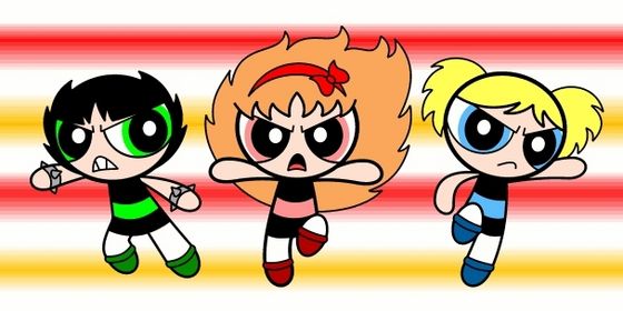 its actually the rrg as hardcore girls they have the same hair and eyes as them