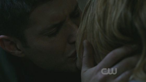  9. Dean and Jo kiss