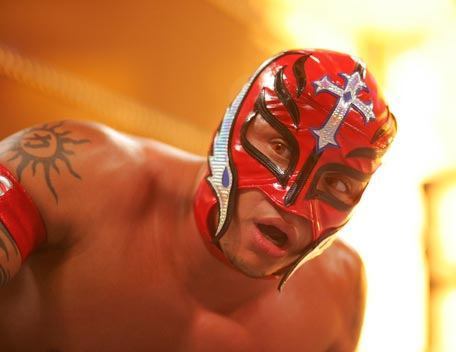  CM Punk's Vs. Rey Mysterio.....rey shaved punk's head...he was hidding his face....must watch match... AWESOME MATCH