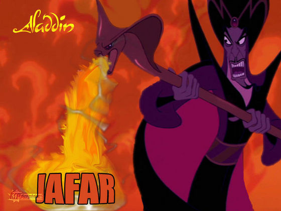 Sorry, I can't hear anda over the sound of how epic this kertas dinding of Jafar is.