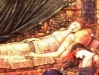  The Sleeping Beauty por Sir Edward Burne-Jones