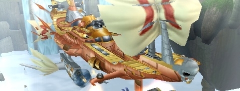  Airship From Jak and Daxter The হারিয়ে গেছে Frontier