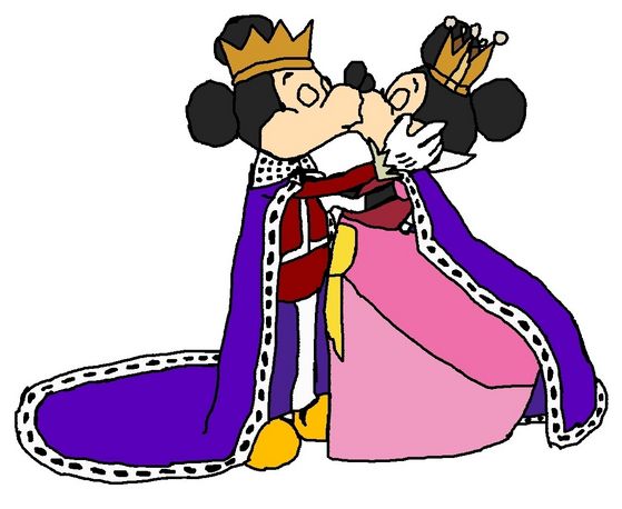  Prince Mickey and Princess Minnie - Wedding