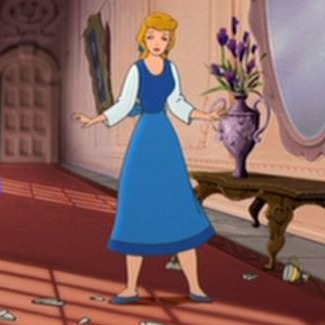  Cinderella 2- Casual Blue Dress