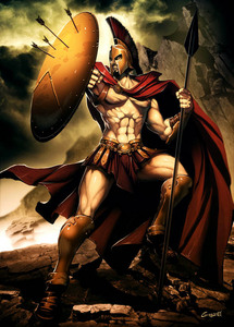  Leonidas door GENZOMAN on deviantart