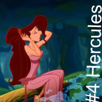  Not only am I a complete Mythology nut, but I also amor women empowerment! Kudos to the sassy and smart Megara! Plus, the whole weakling turns strong ~Hercules~ is also another thing I find awesome!