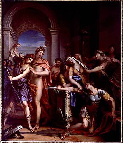  The death of Achilles