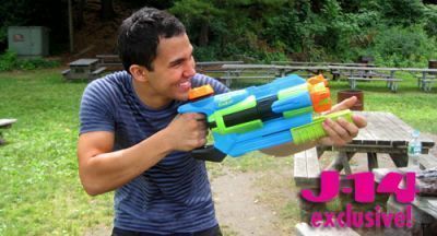  Carlos Playing Water Guns!
