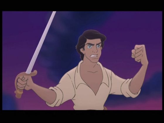 I was beaten by a fucking STREET RAT?! What part of "Prince Eric" did you miss?