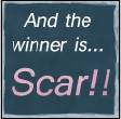  And the winner of the June FOTM is... scarxtardis!