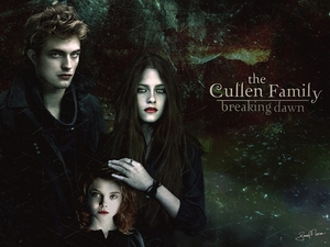  Bella, Edward and Renesmee Cullen