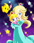  im confused. there is rosalina holding baby pesca, peach so i dont get it!!!