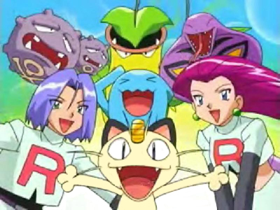  I like Team Rocket the most. then I like Magma and Aqua.though team rocket is my top, boven favoriete