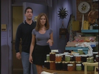 Surprisingly easy to find. :D How about a picture of Chandler going to see Why Don't You Like Me? wit
