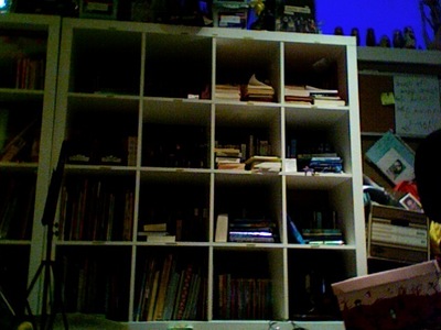  This is for toi @snapeislove :) (this is a picture of one of my bookshelves)
