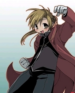 Alphonse from FullMetal Alchemist ^^ Just like Edo-kun! 