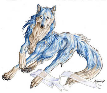  Shisutaa who was now in her Moon lobo form whimpered. she left akatsuki por faking her own death then