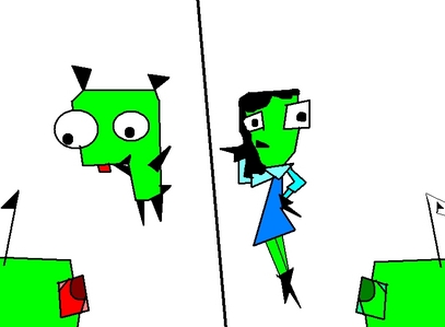  Gir: aw, щенок love! *sticks out tongue and puts on his doggy costume*and yes he does! i seen it! Zi