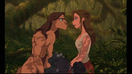Here you go Tarzan Teaching jane Gorilla:

I want a picture of Basil the Mouse Detective in disguis