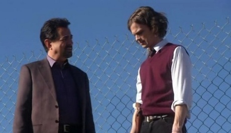  Here is one of Reid and Rossi. I want one of Reid at a crime scene