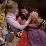  Britt and Rachel. Is it okay that I used this one on the glee site already?