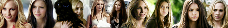 I created one :)
It was too difficult to find Caroline's photos in high quality , so banner isn't th