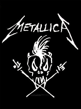 You get a Metallica skull (With a Mohawk) rocking out to Metallica songs, hellz yeah :)