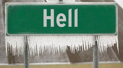 You get a one way ticket to Hell, Michigan. Hope you like the weather.

*inserts Julien's crown*