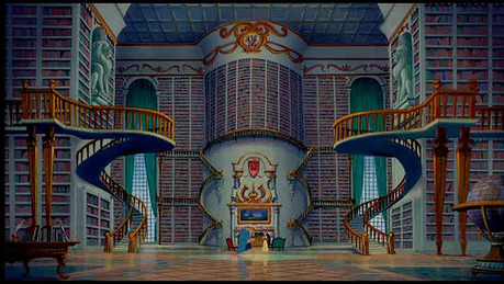  toi get Belle's library. $inserts coin$