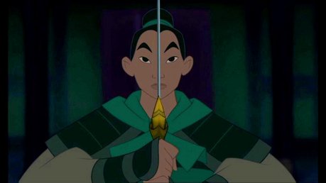 You get Mulan's sword

$Insert Coins$