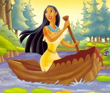  toi get a canoë ride with Pocahontas $insert Coins$